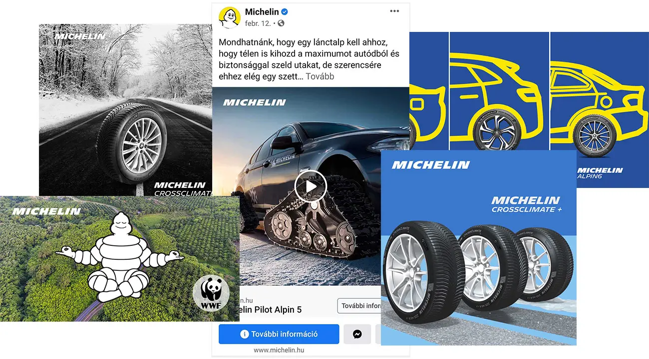 Michelin közösségi média menedzsment